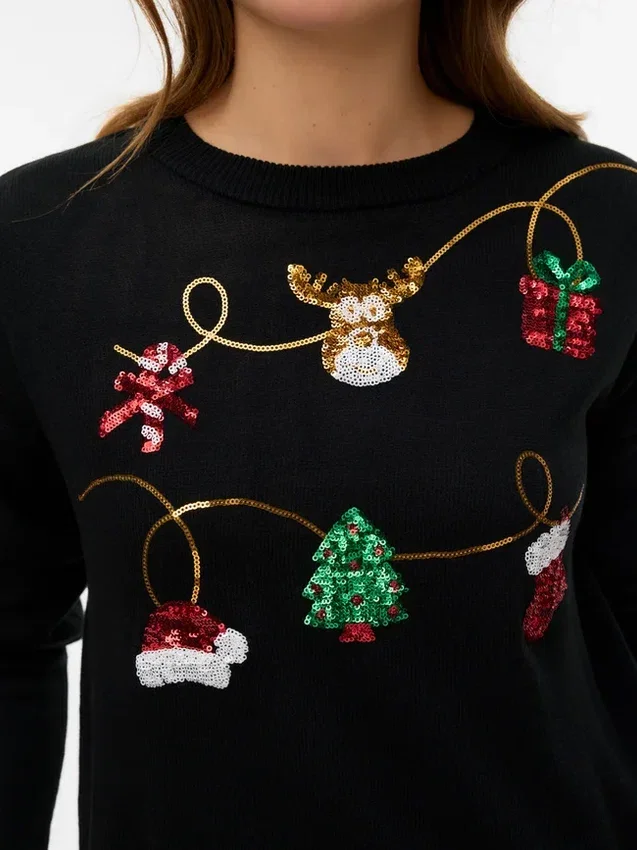 Vmglitter gebreide trui Vmglitter gebreide trui