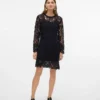 Vmgloss midi-jurk
