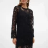 Vmgloss midi-jurk