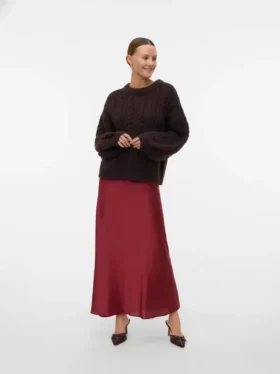 Vmgoddess Lange rok met middelhoge taille