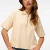 Vmgold polo met hoge kraag