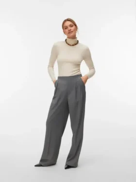 Vmhailey-broek met hoge taille