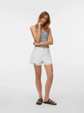 Vmhailey denim shorts