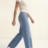 Vmhallie Low Rise Wide Fit-Jeans
