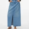 Vmhart lange rok met hoge taille