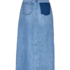 Vmhart lange rok met hoge taille