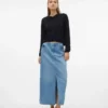 Vmhart lange rok met hoge taille