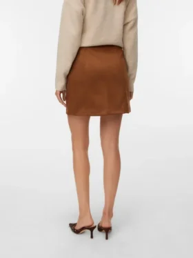 Vmhazel kort rokje met hoge taille