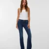 Vmhelena jeans met lage taille en uitlopende pijpen