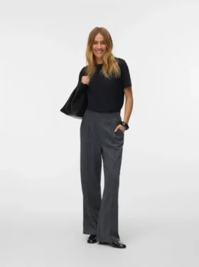 Vmhenna broek met hoge taille