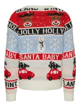 Vmholly gebreide trui