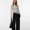 Vminga-broek met middelhoge taille