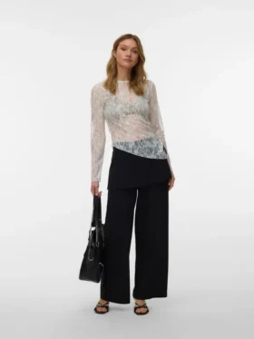 Vminga-broek met middelhoge taille