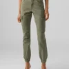 Vmivy cargobroek met middelhoge taille