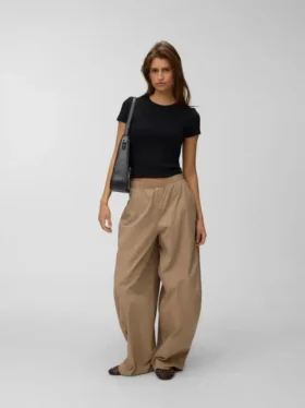 Vmjada-broek met middelhoge taille