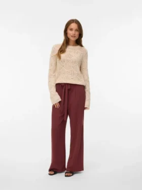 Vmjadina-broek met middelhoge taille