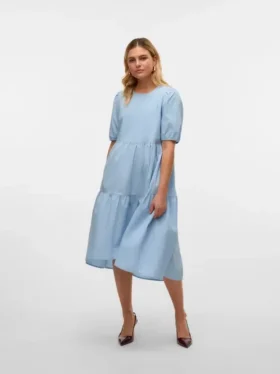 Vmjarlotte lange jurk