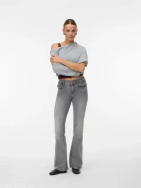 Vmjean Low Rise Flared Fit Jeans