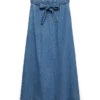 Vmjolene lange rok met middelhoge taille