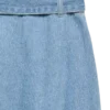 Vmjolene lange rok met middelhoge taille