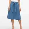 Vmjolene midi-rok met hoge taille