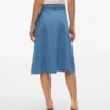 Vmjolene midi-rok met hoge taille