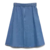 Vmjolene midi-rok met hoge taille