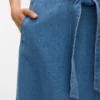 Vmjolene midi-rok met hoge taille