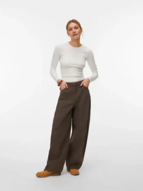 Vmjose broek met hoge taille