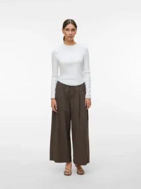 Vmjose broek met middelhoge taille