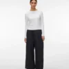 Vmjose broek met middelhoge taille