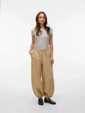Vmjose broek met middelhoge taille