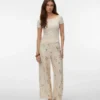 Vmjosie broek met hoge taille