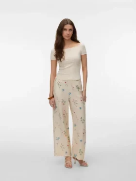 Vmjosie broek met hoge taille