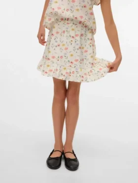 Vmjosie kort rokje met middelhoge taille