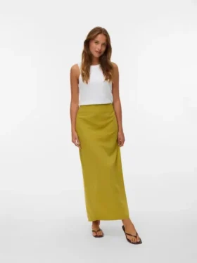 Vmjosie lange rok met hoge taille