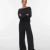 Vmjulia-broek met hoge taille