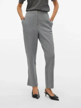 Vmjulia-broek met middelhoge taille