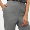 Vmjulia-broek met middelhoge taille