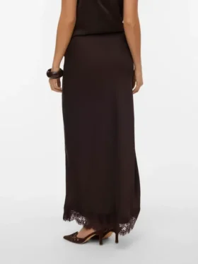 Vmjulia lange rok met hoge taille