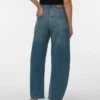 Vmjuno Mid Rise Barrel Fit-Jeans