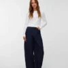 Vmkaitlin High Rise Barrel Fit-Jeans