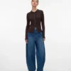 Vmkaitlin High Rise Barrel Fit-Jeans