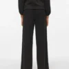 Vmkanva-broek met middelhoge taille