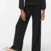 Vmkanva-broek met middelhoge taille
