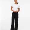 Vmkarlie cargobroek met middelhoge taille