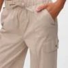 Vmkarlie cargobroek met middelhoge taille