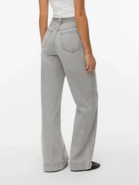 Vmkathy Super High Rise Wide Leg Fit Jeans