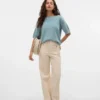 Vmkayla-Jeans met hoge taille en wijde pijpen