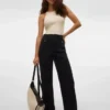 Vmkayla-Jeans met hoge taille en wijde pijpen